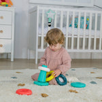MINILAND Feel to Learn: Stack & Roll Rings, Multicolored (MLE97330)