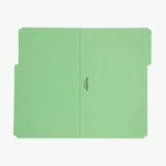 Pendaflex File Folder, Straight Cut, Assorted, Legal Size, Bright Green, 100/Box (153 1/3 BGR)