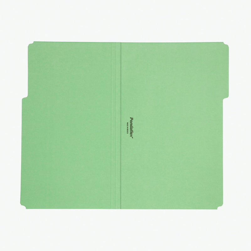 Pendaflex File Folder, Straight Cut, Assorted, Legal Size, Bright Green, 100/Box (153 1/3 BGR)
