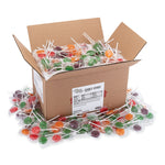Office Snax Lick Stix Suckers Lollipops, Assorted Flavors, 80 oz. (OFX00654)