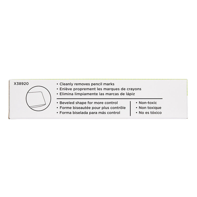 Dixon Pink Carnation Block Erasers, 36/Pack (DIX38920)