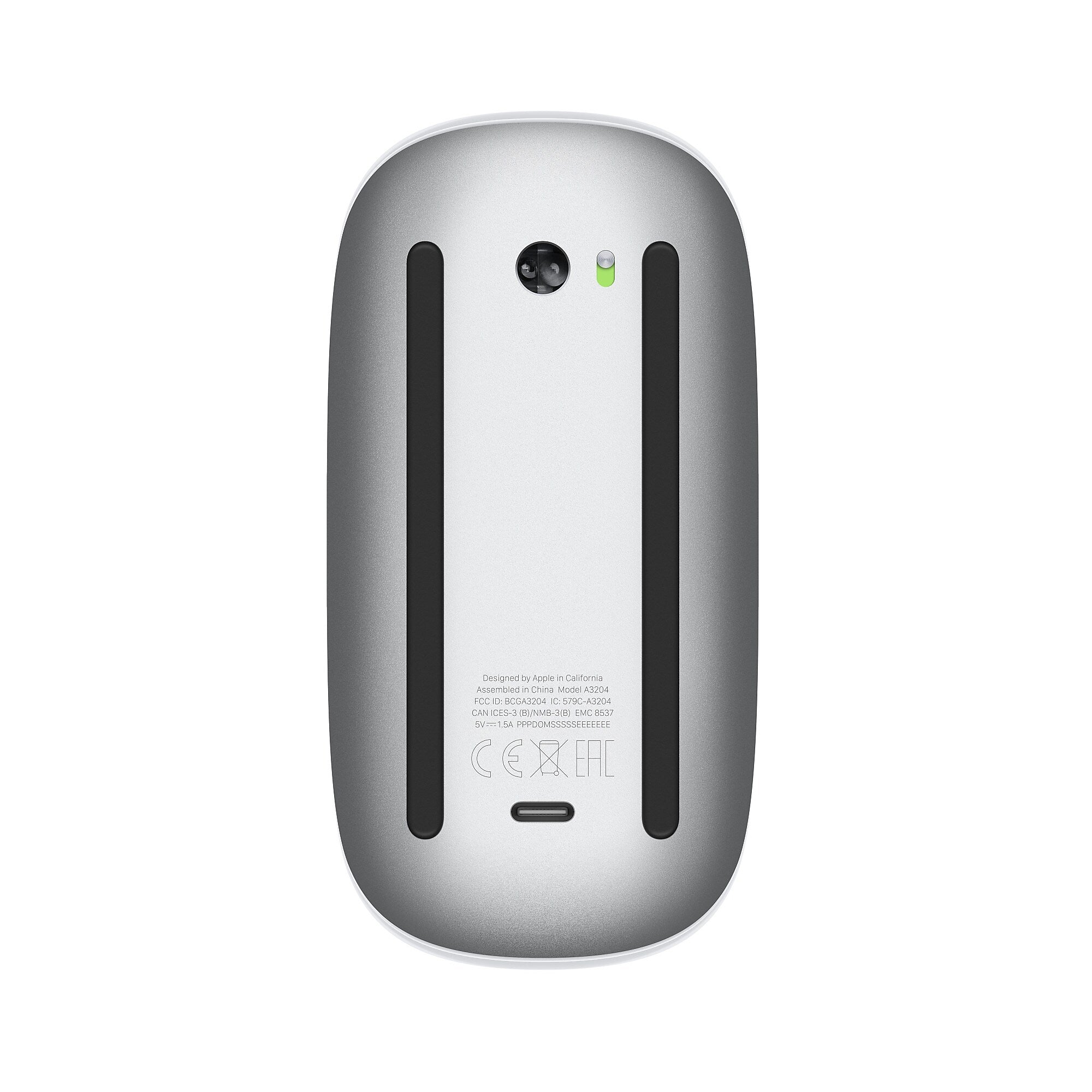 Apple Magic Bluetooth Multi-Touch Ambidextrous Mouse, White (MXK53AM/A)