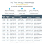 23.8in Monitor Privacy Screen, Anti-Glare Blue Light Filter, Screen Protector, Matte/Glossy, TAA Compliant