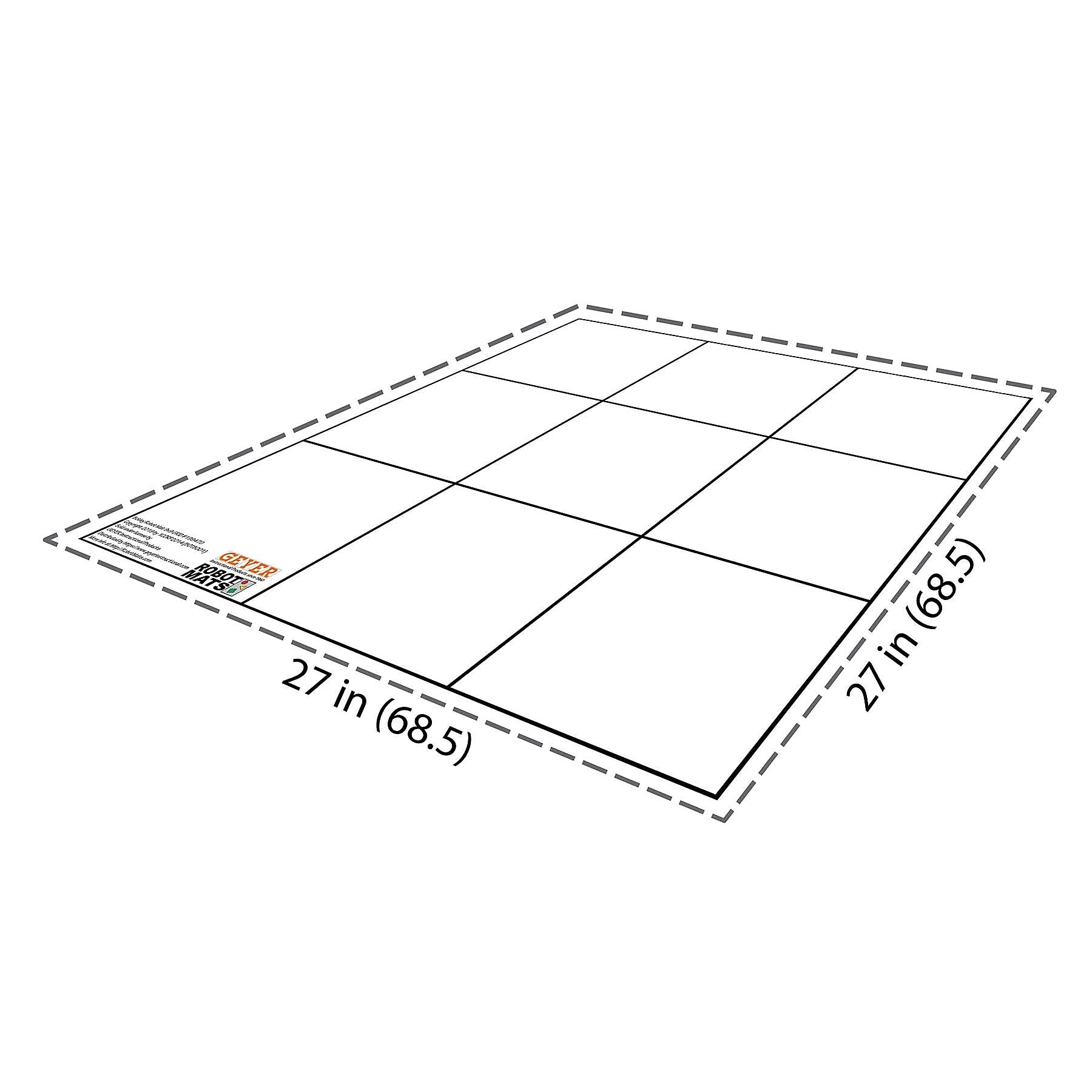 Geyer Instructional Products Botley Bot Grid Mat, 9" Squares, (GYR199470)