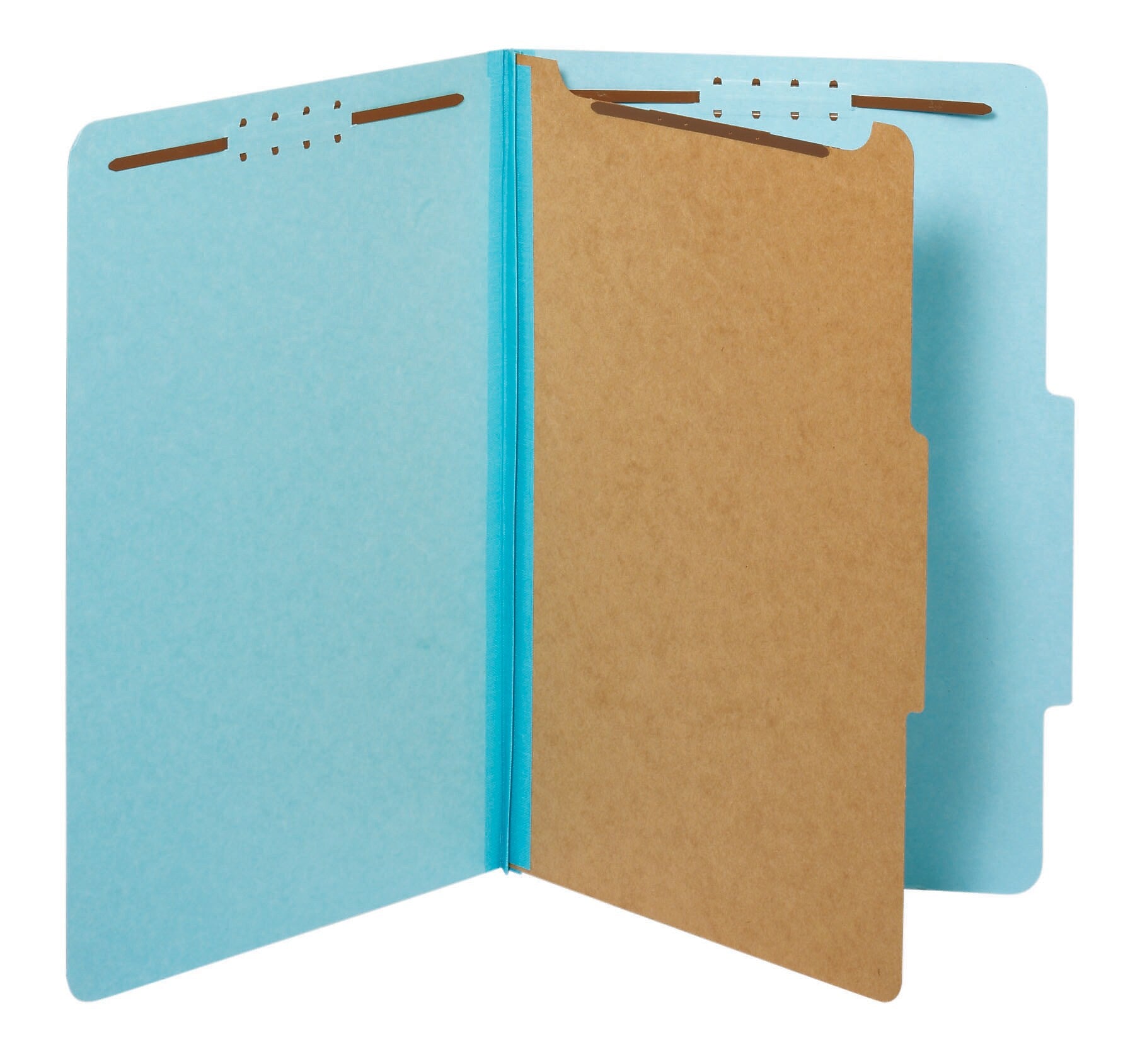 Pendaflex Classification Folder, 1-Dividers, 1 3/4" Expansion, Legal Size, Blue, 10/Box (28730P)