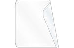 Unishield Clear Label Protector, 2-1/4" x 2-1/4"