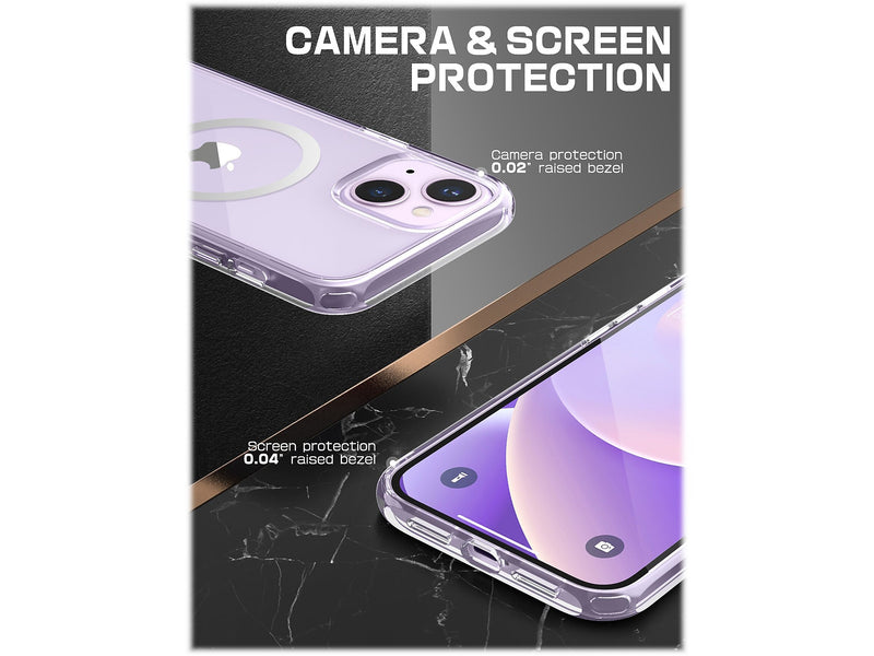 SUPCASE Unicorn Beetle MAG Clear Slim Case for iPhone 14 Plus (SUP-iPhone2022-6.7-UBMag-Clear)