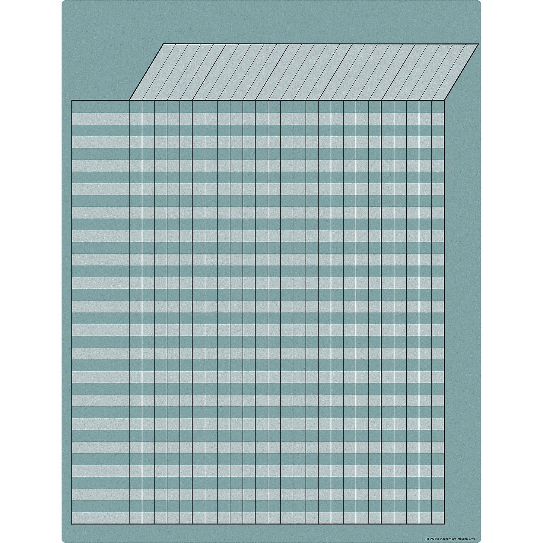 Teacher Created Resources Calming Blue Incentive Write-On/Wipe-Off Chart, 6/Bundle (TCR7921-6)