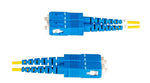 StarTech 32.8' LC Network to SC Network Networking Cable, Male, Yellow (SMLCSCOS210M)