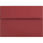 JAM Paper A6 Booklet Envelope 4 3/4" x 6 1/2", Dark Red, 100/Pack (157458d)