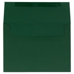 JAM Paper A7 Invitation Envelope 5 1/4" x 7 1/4", Dark Green, 50/Pack (263917095C)
