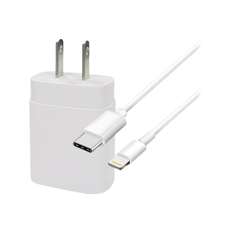 4XEM USB-C to Lightning Charging Kit/Bundle for for iPad and iPhone, White (4XIPADKITC6)