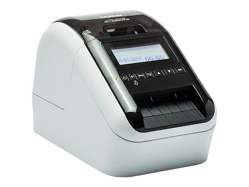Brother Desktop Thermal Label Printer, Glossy Black/White (QL-820NWBC)