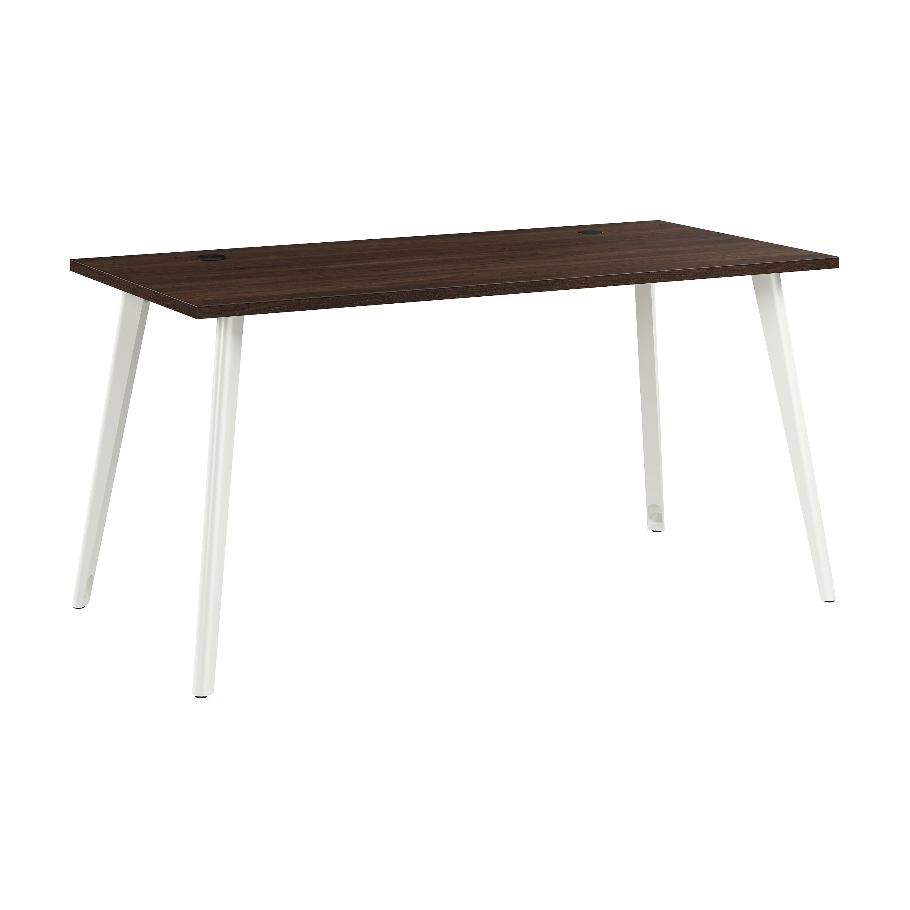 Bush Business Furniture Vista 60"W Computer Desk, Black Walnut (VSD160BW)