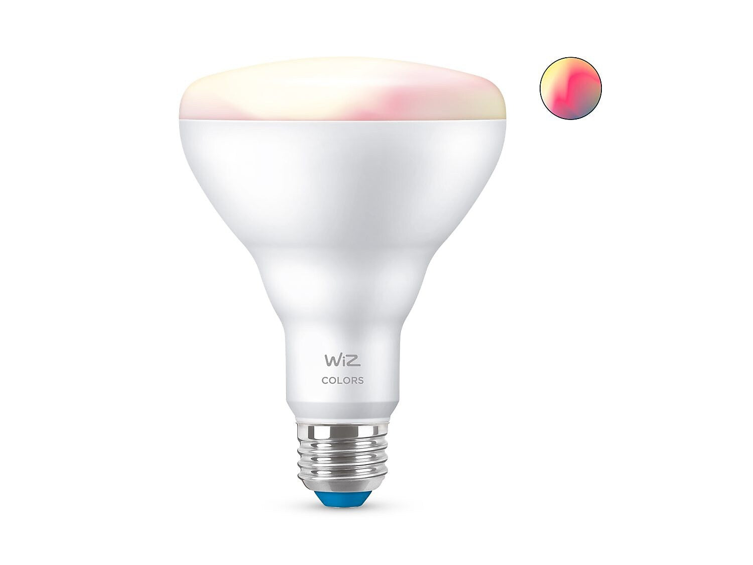 WiZ 65W Equivalent BR30 LED Smart Bulb, White (603456)