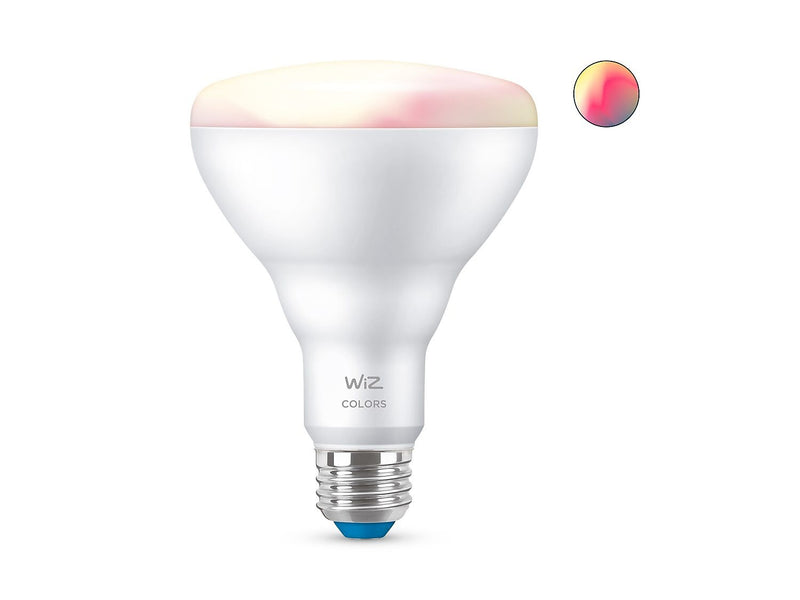 WiZ 65W Equivalent BR30 LED Smart Bulb, White (603456)