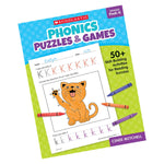 Phonics Puzzles & Games Activity Book for PreK-K (SC-9781546113829)