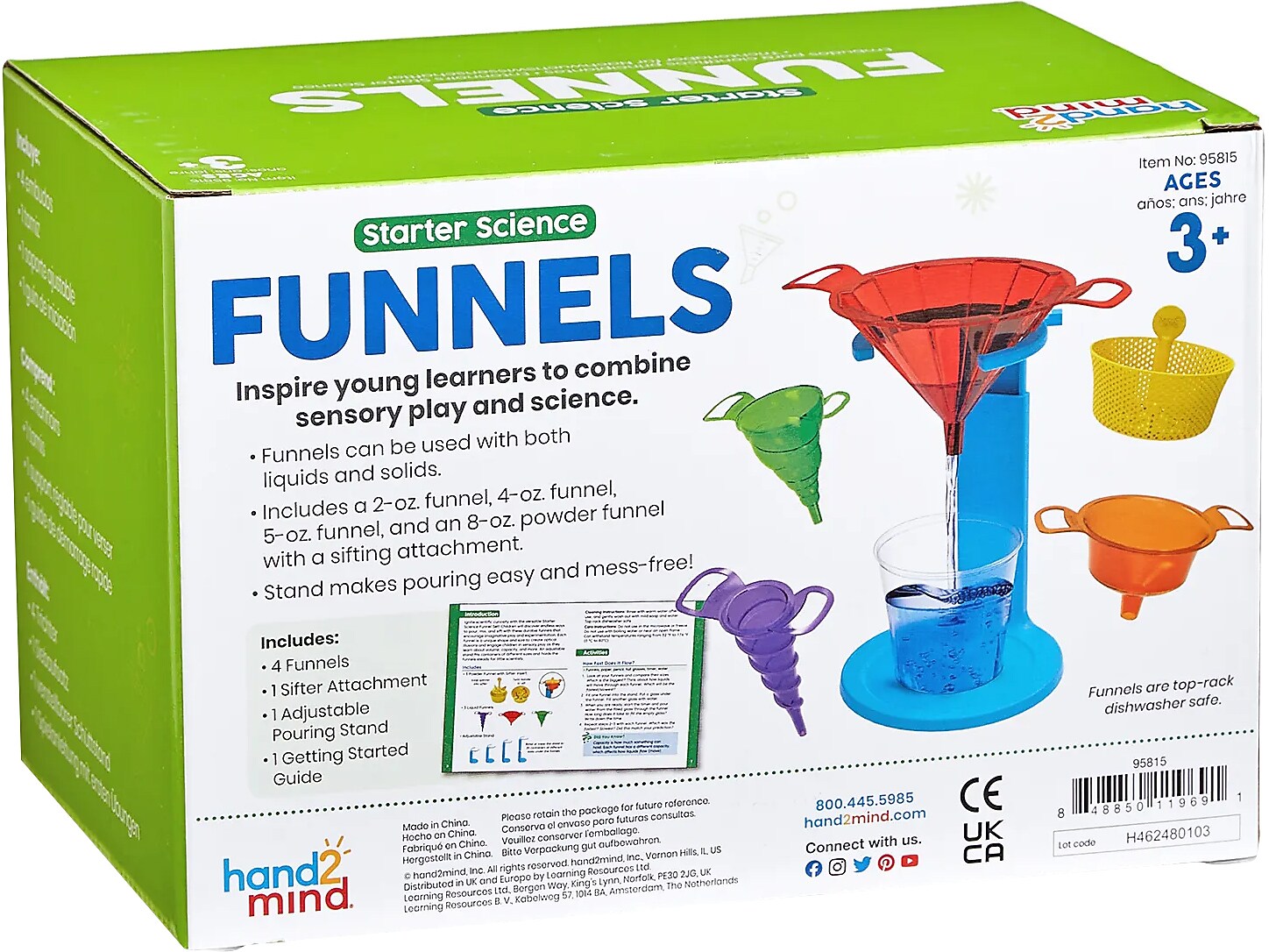hand2mind Starter Science Funnels Set (IN95815)