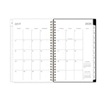 2025-2026 Blue Sky Leopard 5" x 8" Academic Year Weekly & Monthly Planner, Plastic Cover, Multicolored (149047-A26)