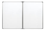 Excello Global Products Wall-Mounted Magnetic Steel Dry-Erase Whiteboard, 40" x 60" (EGP-HD-0551)