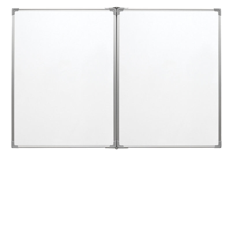 Excello Global Products Wall-Mounted Magnetic Steel Dry-Erase Whiteboard, 40" x 60" (EGP-HD-0551)