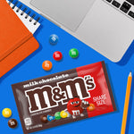 M&M's Sharing Size Milk Chocolate Candy Pieces, 75.36 oz., 24 Pouches/Box (MMM04431)