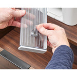 iDESIGN Plastic Deep Drawer Dividers, Clear, 2/Set (27929M2)