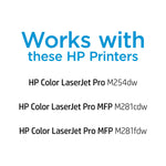 HP 202A Yellow Standard Yield Toner Cartridge, Prints Up to 1,300 pages (CF502A)
