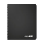 2025-2026 Staples 8" x 11" Academic Monthly Planner, Black (ST23571-25)
