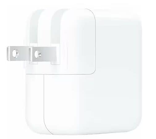 Apple 30W USB-C Power Adapter, White (MW2G3AM/A)