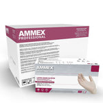 Ammex Professional GPPFT Powder Free Latex Exam Gloves, Ivory, Small, 100 Gloves/Box, 10 Box/Carton (GPPFT42100)