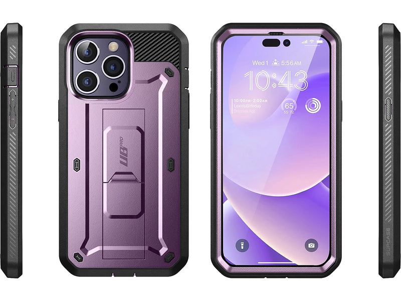 SUPCASE Unicorn Beetle PRO Deep Purple Rugged Case for iPhone 14 Pro (SUP-iPhone2022Pro-6.1-UBPro-SP-Mauve)