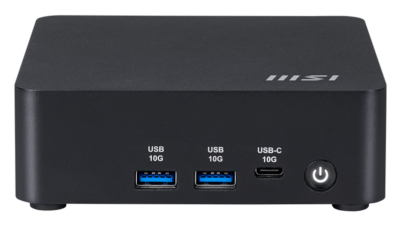 MSI Cubi NUC AI Small Form Factor Desktop Computer, Intel Core Ultra 7-155H, 32GB RAM, 1TB SSD, Windows 11 (1UMG-014US)