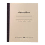 Roaring Spring Paper Products Composition Notebook, 7" x 8.5", Wide Ruled, 20 Sheets, Manila (77340)