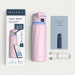 WaterH BOOST Stainless Steel Triple Wall Insulated Smart Water Bottle, 32 oz., Pink (B003PK)