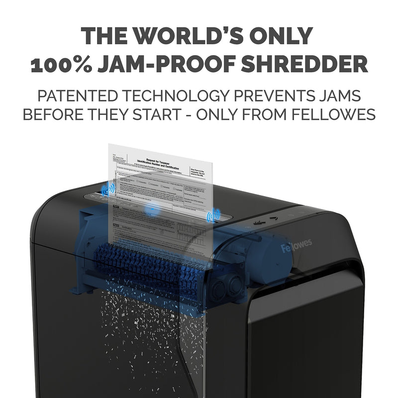 Fellowes LX220 20-Sheet Micro-Cut Shredder, Black (5015401)