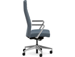 HON Cofi Fabric Swivel Executive Chair, Nimbus/Polished Aluminum (HCFEU.W0.STC.P.H.UR93.CHSTC09.PA)