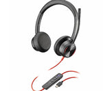 Poly Blackwire Noise Cancelling Headset, USB-C, MS Certified (7E2K8AA#ABA)