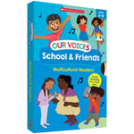 Scholastic Teaching Solutions Our Voices School & Friends Boxed Set, 40/Set