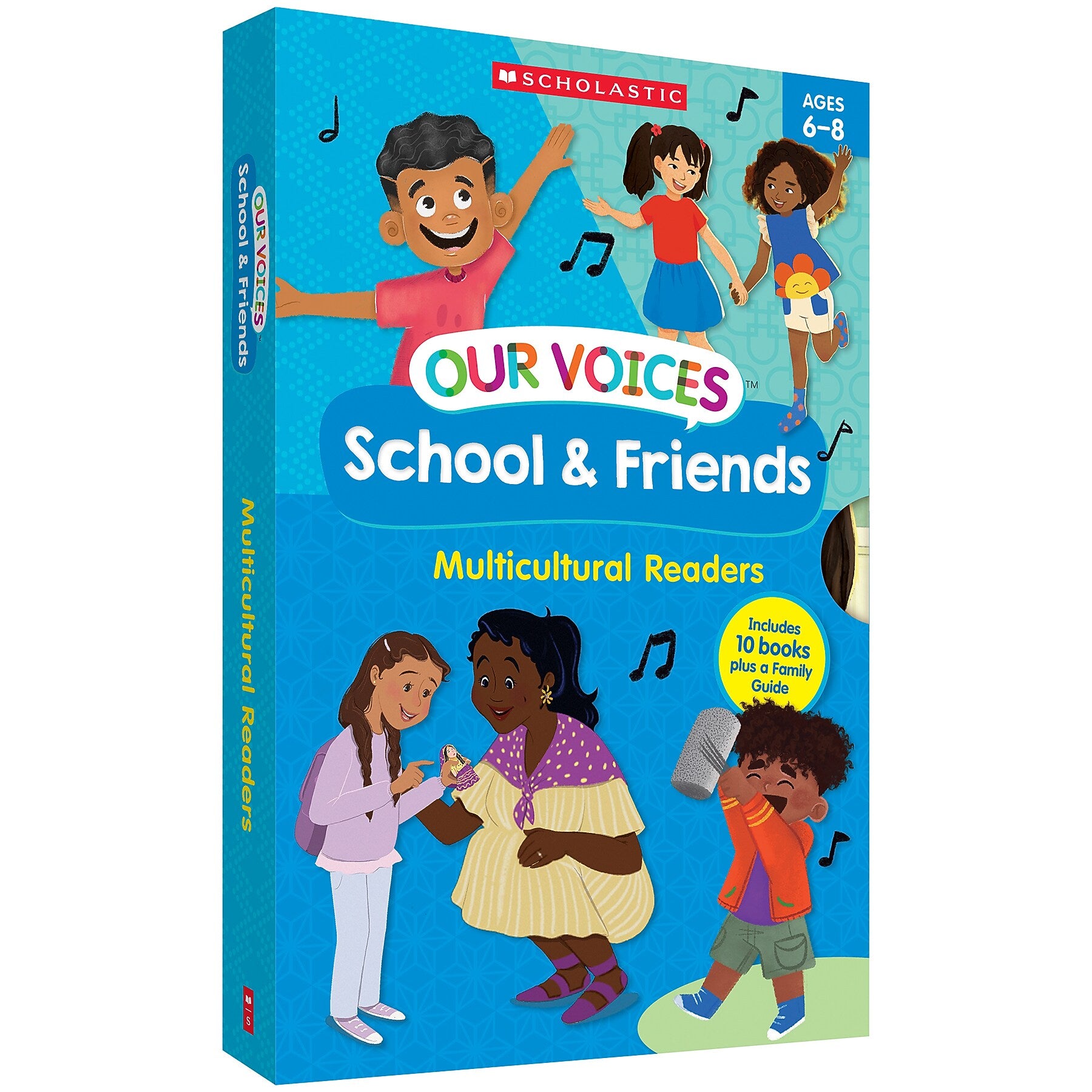 Scholastic Teaching Solutions Our Voices School & Friends Boxed Set, 40/Set