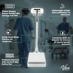 Viva Comfort ADI904-01-MK BMI Scale, White, 660 lbs. Capacity