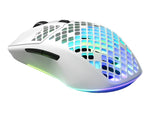 SteelSeries AEROX 3 Ergonomic Optical USB Gaming Mouse, Snow (62608)