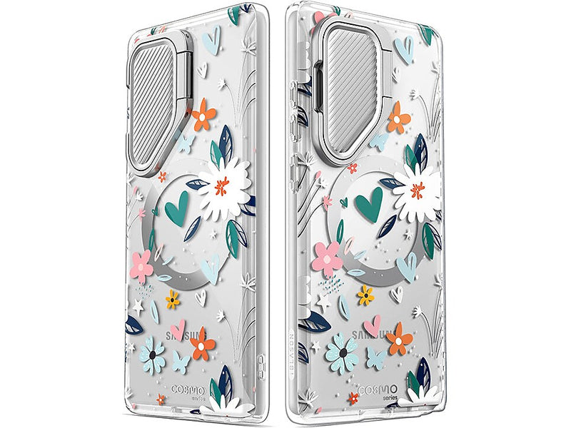 i-Blason Cosmo Clear Paint MagSafe Case for Samsung Galaxy S24 Ultra, Shock-Absorbing