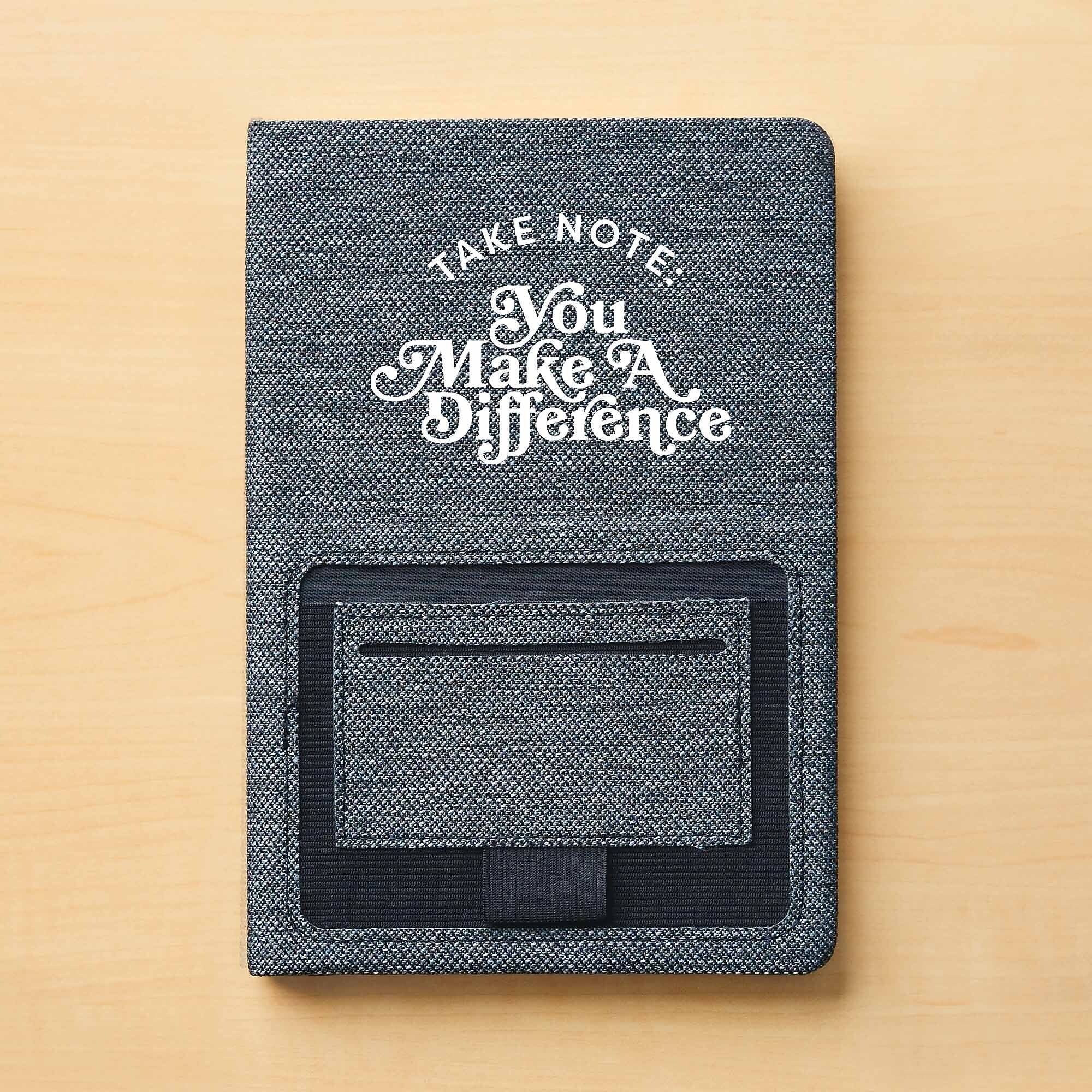 Baudville Sustainably Smart Hardcover Journal, 5" x 8", 80 Pages, 2/Pack (1393449P231)