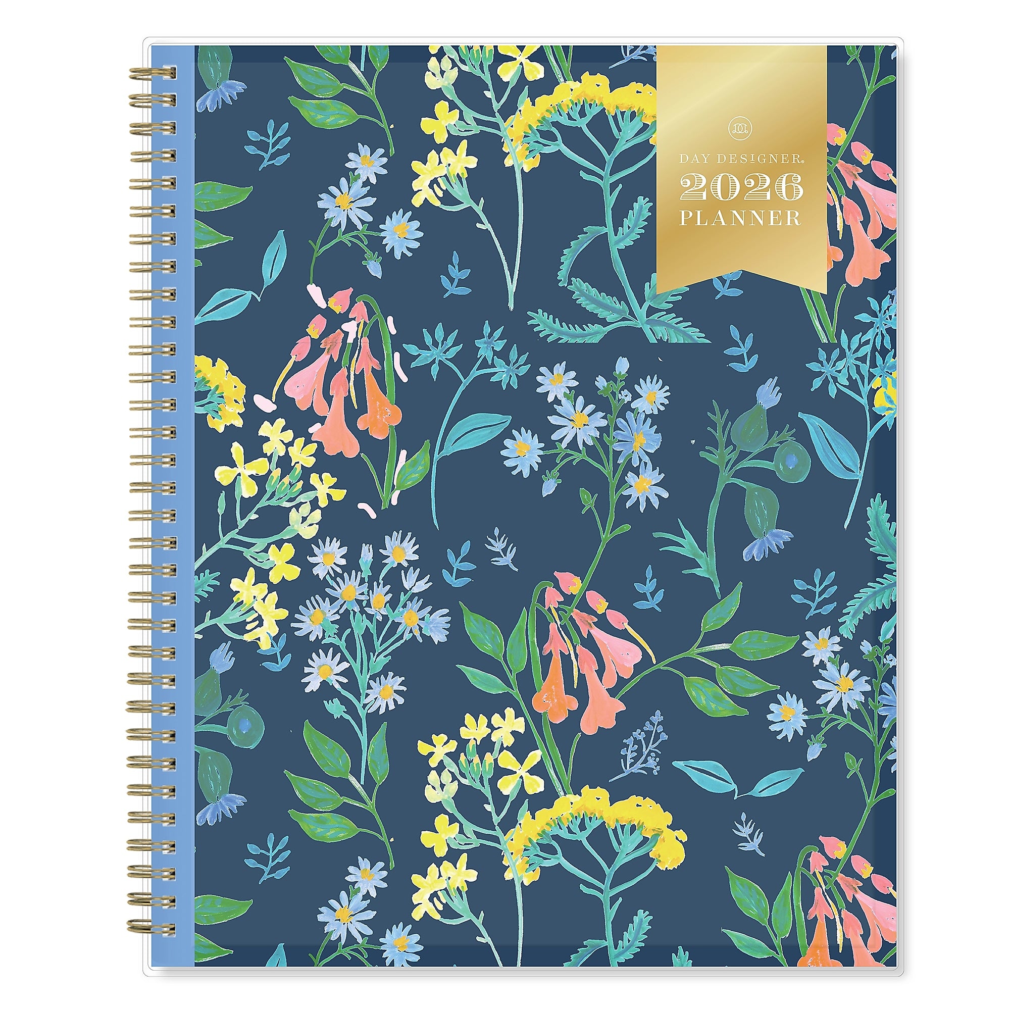 2026 Blue Sky Day Designer Meadow 8.5" x 11"  Weekly & Monthly Planner, Plastic Cover, Multicolored (147222-26)