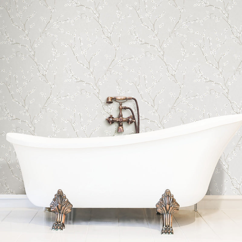 York Wallcoverings Cherry Blossom Peel and Stick Wallpaper (RMK11270WP)