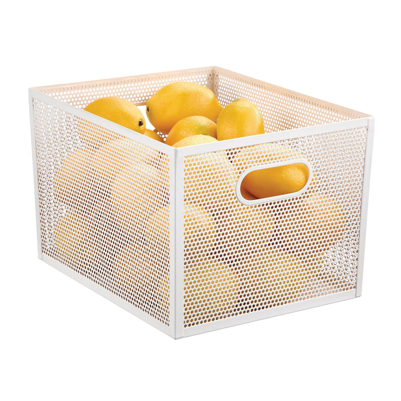 mDesign Steel Organizer, Matte White (25998)