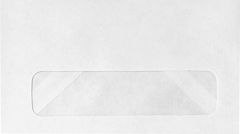 JAM Paper #6 3/4 Booklet Envelope 3 5/8" x 6 1/2", White, 50/Pack (18002-50)