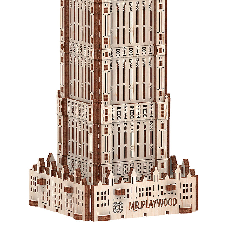Mr.Playwood Big Ben 3D Wooden STEM Puzzle, 215 Pieces/Set (AVRAV1612303)
