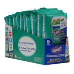 Clorox Disinfecting Wipes, Fresh Scent, 9 Wipes/Container, 24/Carton (01665)